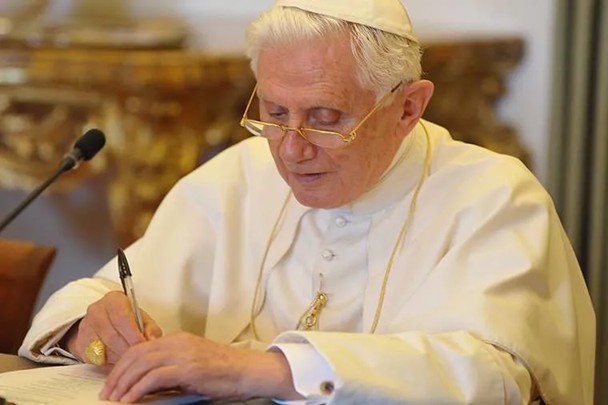 Paus Benedictus XVI op 28 augustus 2010. L'Osservatore Romano/VaticaanMedia