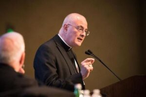 Bisschop Gregory Mansour bracht op 12 oktober 2023 zijn zesde pastorale brief uit over spiritualiteit van mannen. (foto: Eparchy of Saint Maron of Brooklyn)