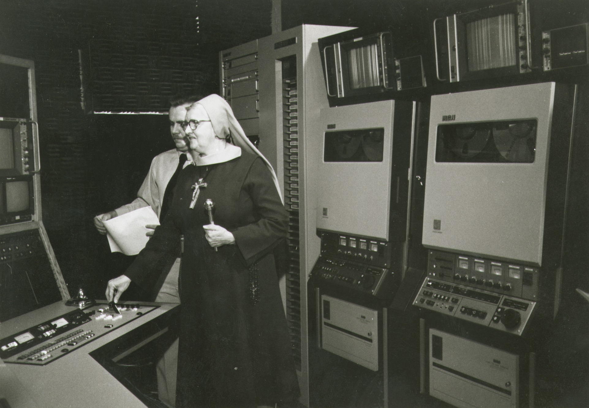 M Angelica Radio studio foundation 1978