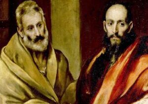 El Greco (1541-1614), "De heilige Petrus en de heilige Paulus" (foto: Publiek Domein / Public Domain)