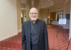 Bisschop Gregory Mansour van de Maronitische Eparchie van St. Maron van Brooklyn (foto: Joe Bukuras / CNA)